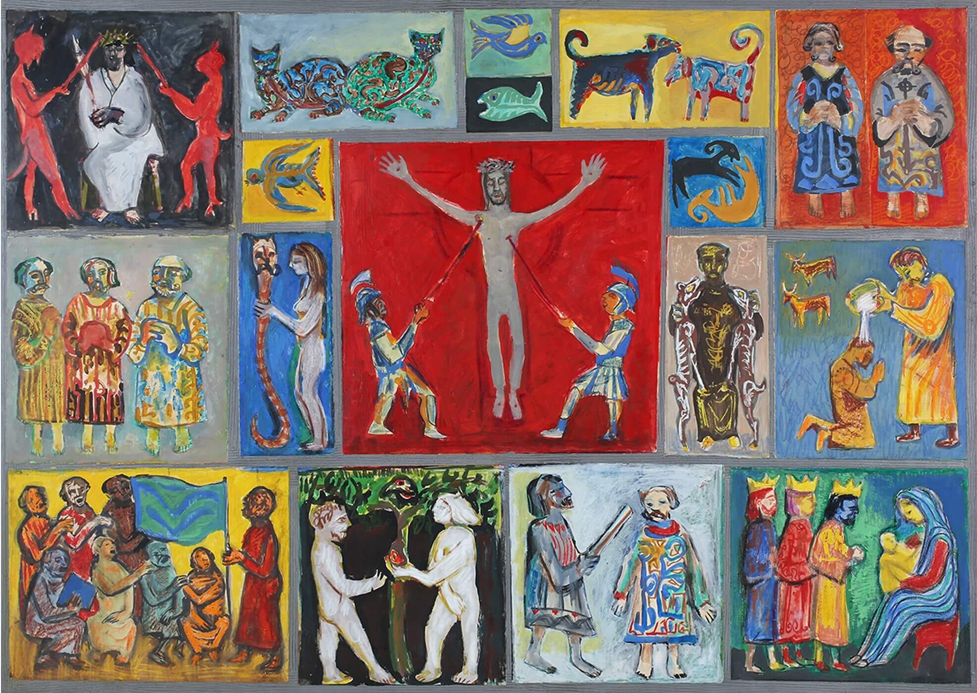 Gerard Dillon - High Cross Panel