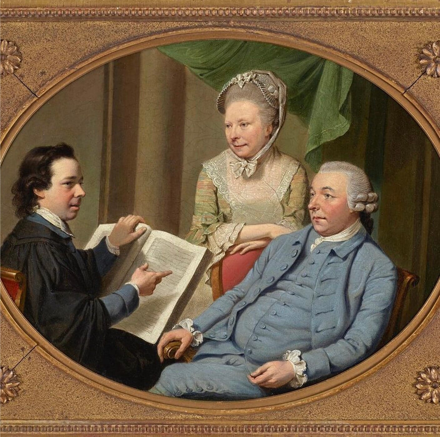Hugh Douglas Hamilton - The Rose Family