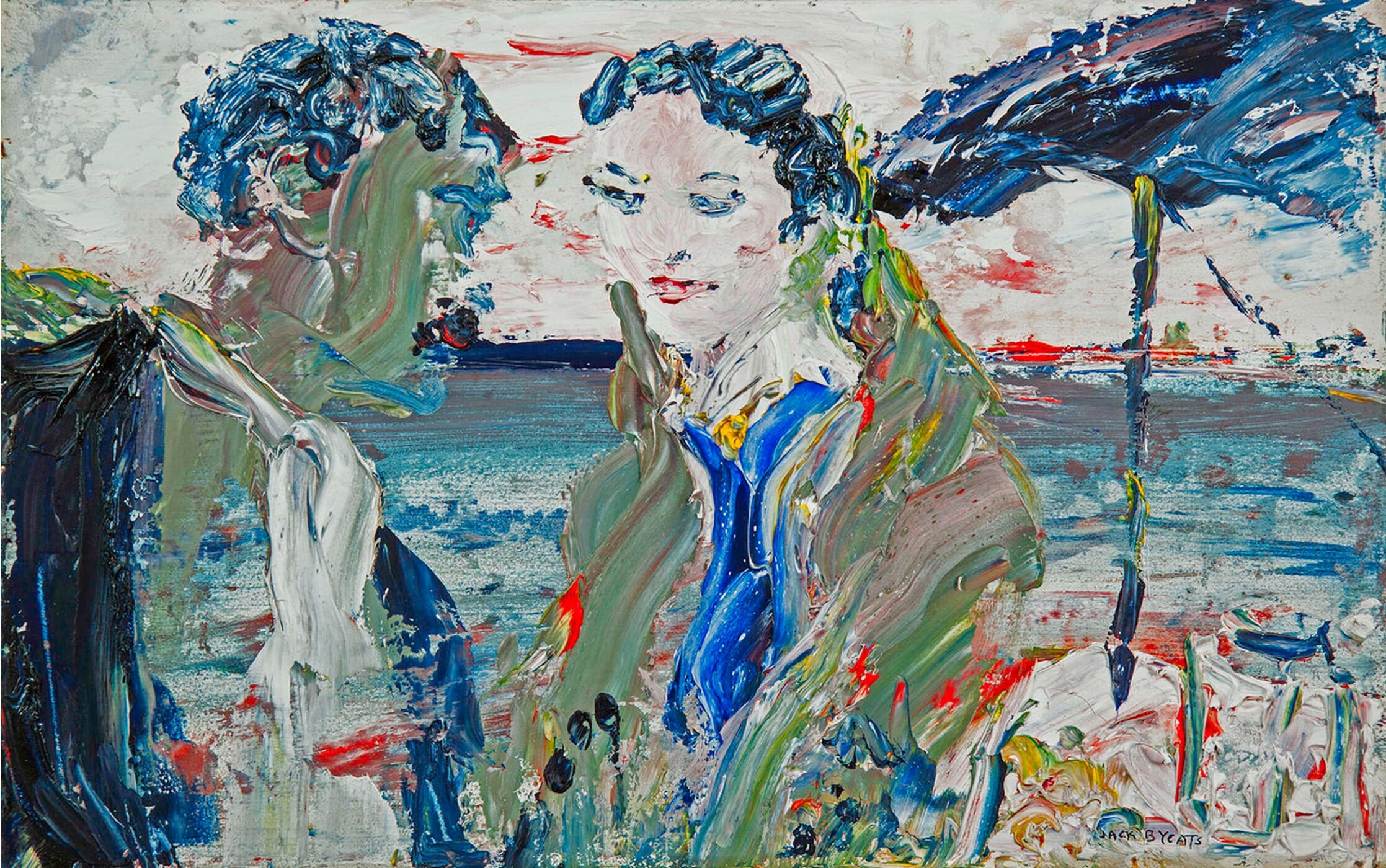 Jack Butler Yeats - By Drumcliffe Strand, Long Ago