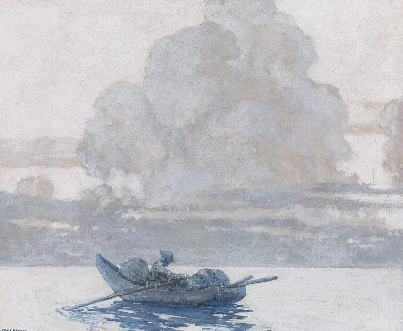 Paul Henry - The Lobster Fisher at Dawn