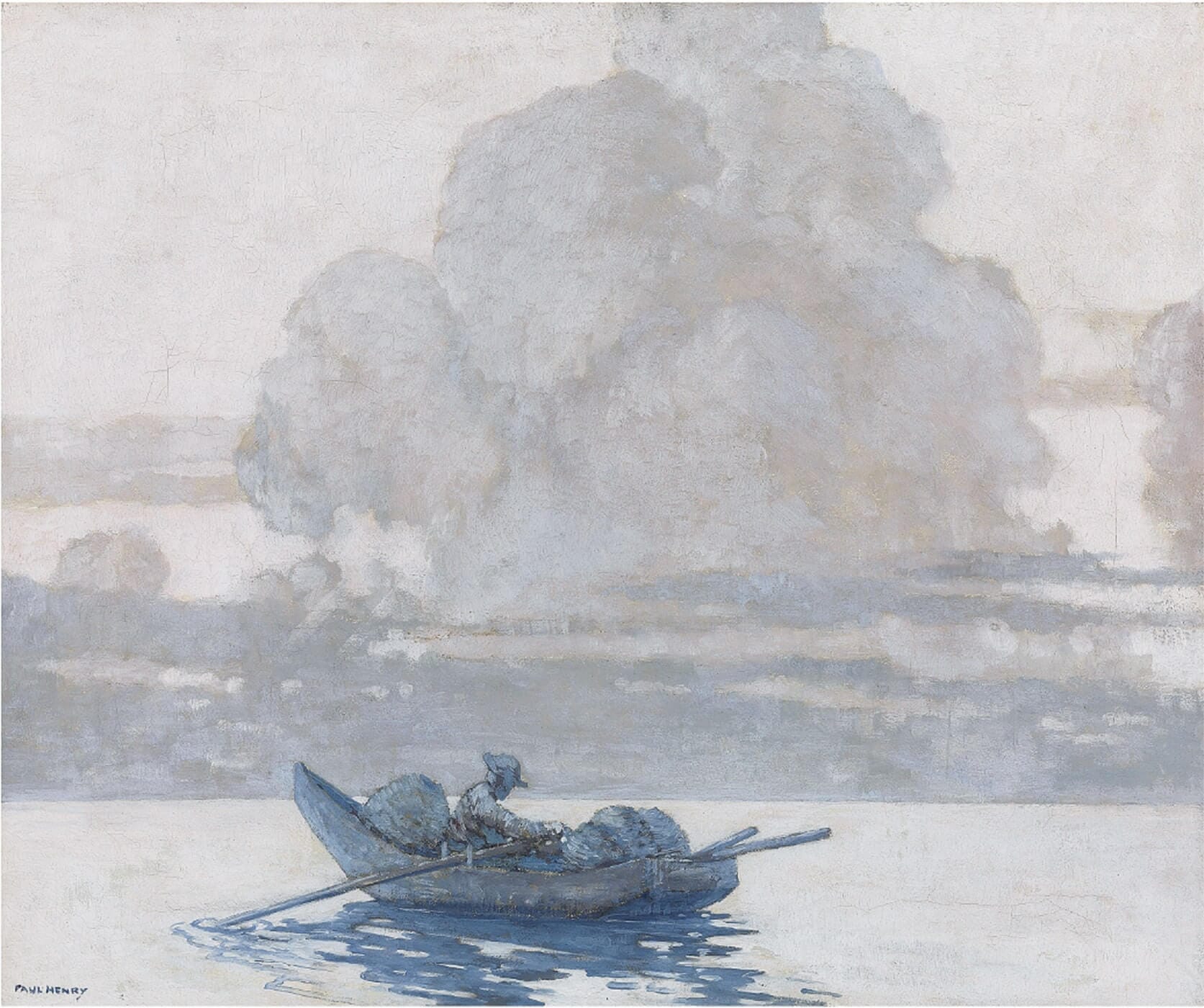 Paul Henry - The Lobster Fisher at Dawn