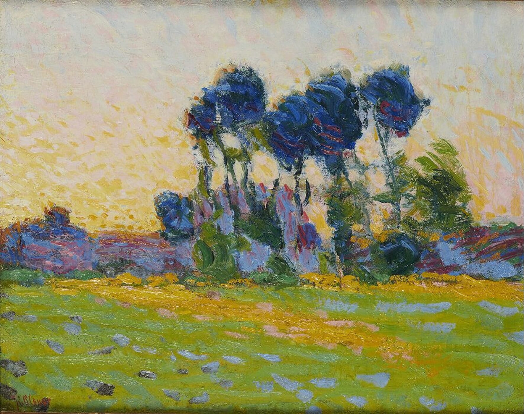 Roderic O’Conor - Rideau d’Arbres au Crépuscule